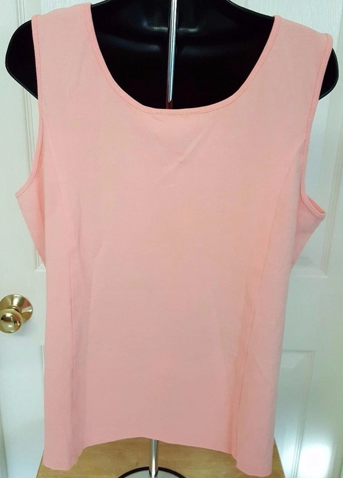 Kathleen Kirkwood Womens Shirt Top Blouse Size XL X Large Orange - Image 3 of 3