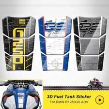 For BMW 40 Years GS R1250GS Adv 2019-2022 3D Resin Fuel Tank Pad Decal Sticker