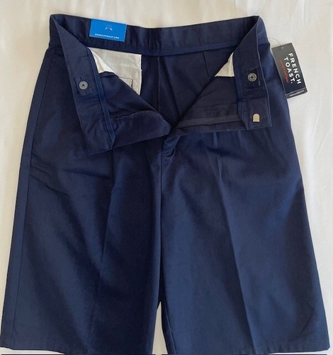 French Toast Boy's Short, School Uniform Size: 20 Adjustable Waist Twill Pleated - Picture 7 of 7