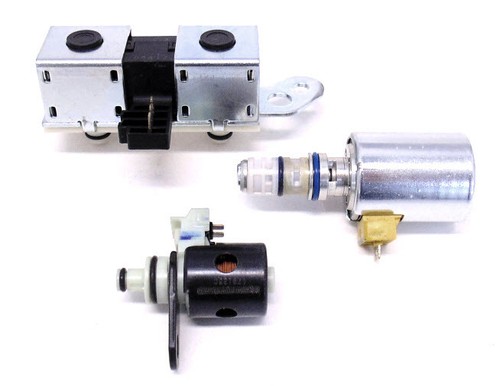 4R70W Solenoid Kit TCC EPC Shift Transmission Set 3 Pieces Fits Ford 95-97 - Picture 1 of 4