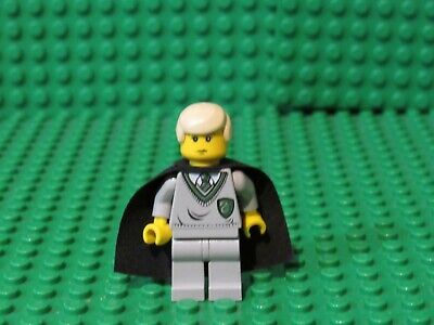 Lego Harry Potter Draco Malfoy Minifigure 4733, 4735, 4711 Yellow Head + Cape Q1 | eBay