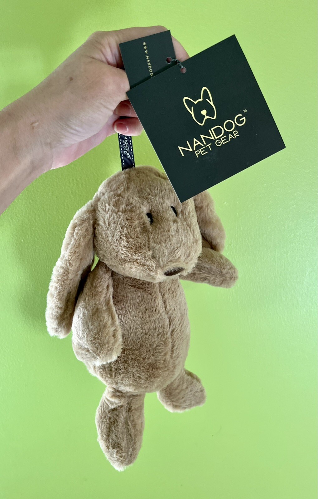 Nandog Pet Gear Plush Bunny Squeaker Dog Toy!!! NWT!!! | eBay