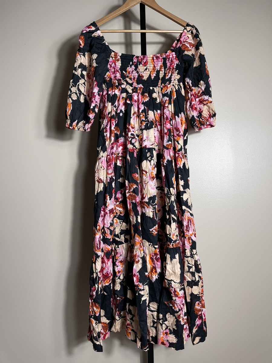 New Anthropologie Blossom Maxi Dress In Assorted sz XSP | eBay