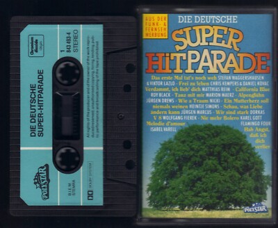 Die Deutsche Superhitparade Verdammt ich lieb dich Frei zu leben MC Kassette 030
