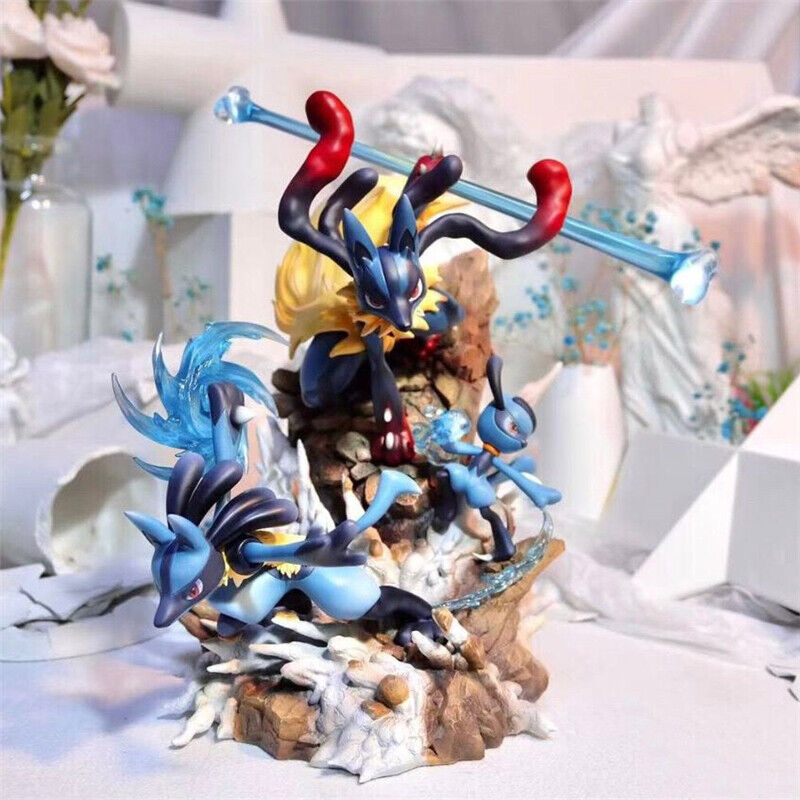 Mega Lucario Statue from PcHouse x and Fantasy Studios : r/animeGK