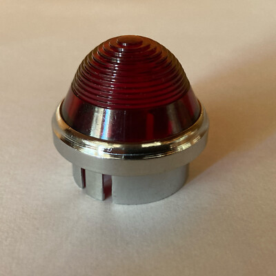 Dialco/ Dialight 031-0531-300 Red Lens Push-In
