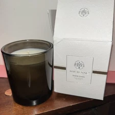 2X AQUIESSE Warm Linen Luxury Soy Candle 9oz NIB (BOX HAS WEAR)