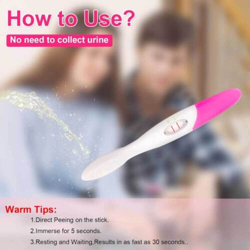 Kits de prueba de embarazo temprano de 3 piezas con más del 99 % de precisión para mujer HCG - Imagen 5 de 10