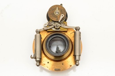 Goerz Series III No2 Double Anastigmat 7'' Objektiv, B&L 1891 Iris Blende Shutter