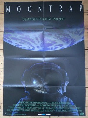 Moontrap - Film Video Poster - VPS Video - 83 x 59 cm - 1988