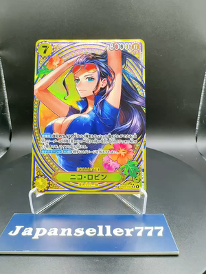 Nico Robin EB03-055 SP SR Parallel ONE PIECE Card Heroines edition