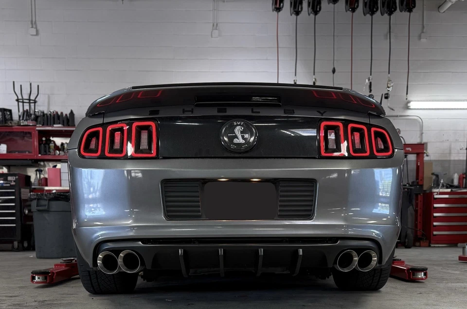 2011-2014 Für Ford MUSTANG 5.0L 5.4L Achse Hinten Auspuff Edelstahl + Doppel - Bild 3 von 3