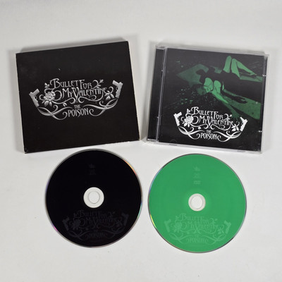 Bullet For My Valentine The Poison Deluxe Edition CD DVD Set Schwarz Schutzhülle