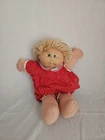 Vintage Cabbage Patch Kids Doll 1978 1982 - Golden Long Hair Green Eyes 18”