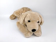 Kids Preferred Realistic Large Yellow Labrador Golden Retriever Plush Dog 27"