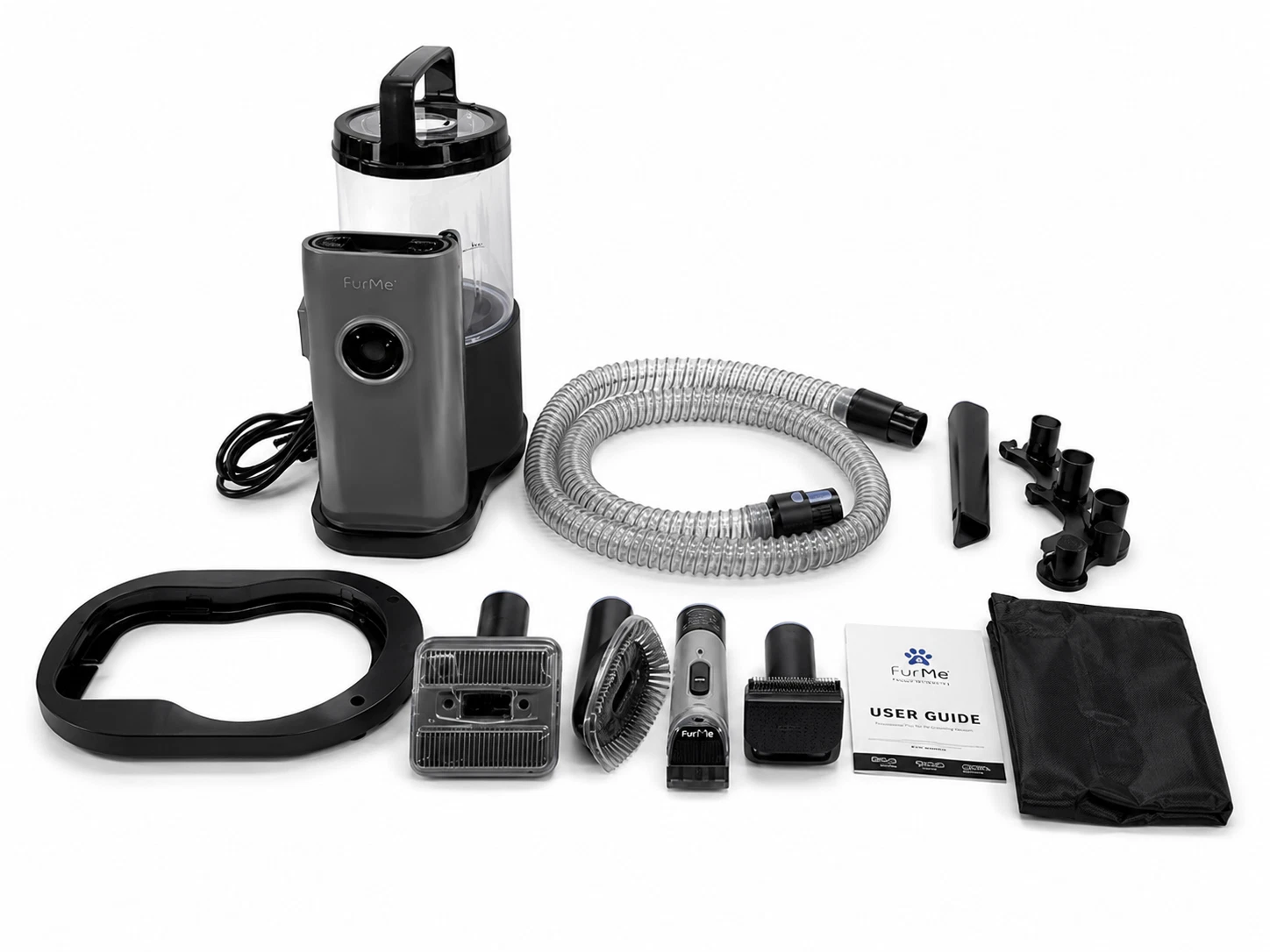 FurMe Professional Plus Pet Grooming Vacuum Kit 5 Tools 2L Open Box
Opens in a new window or tab