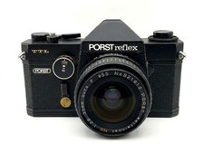 Porst Reflex TTL + Porst 35mm f/2.8 Kit Set Analog SLR 35mm Kamera Objektiv Body