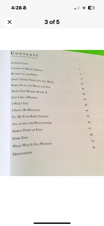Libro de partituras vocales de armónica The Harp Styles of Bob Dylan Foto 3 de 3