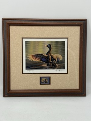 Dawn of a New Millenium Print Adam Grimm 2000-01 Fed Stamp COA