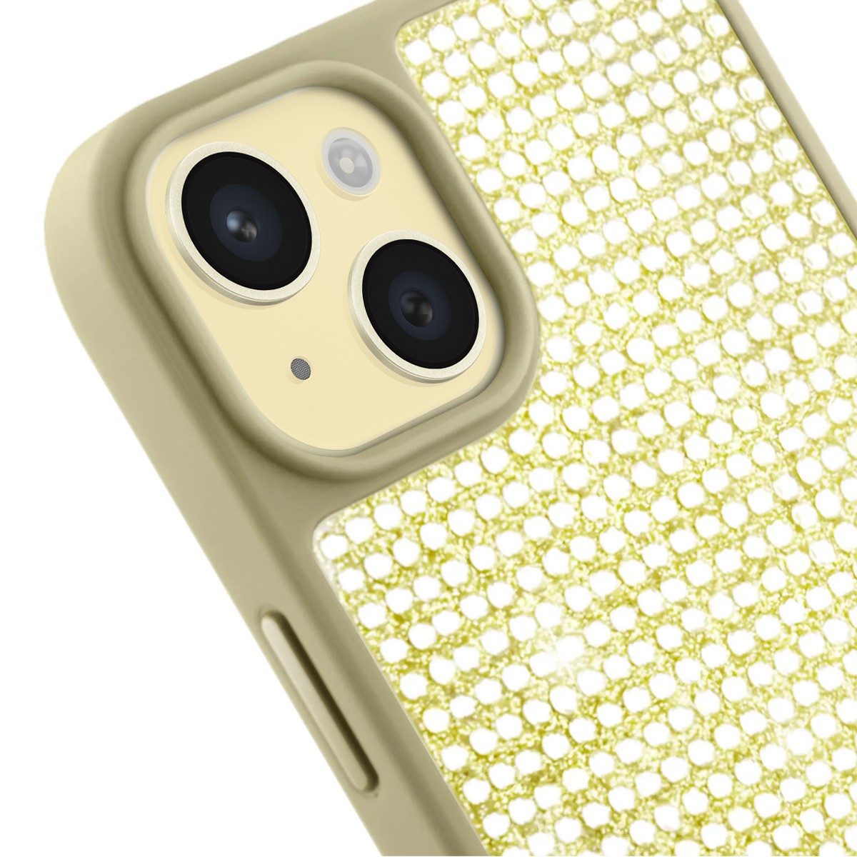 Coque Guess iPhone 15 Triangle Diamond chic pour soirée et quotidien - 3