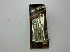 New Vintage Petersen VISE GRIP Locking Pliers 10WR & 5WR Set, Orig Box 215G