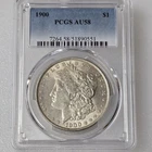1900 Morgan Silver Dollar $1 PCGS AU58 Lot 2345