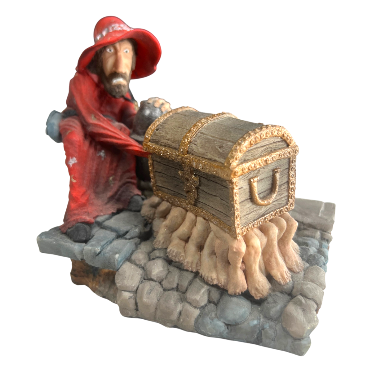 Clarecraft Discworld Rincewind and the Luggage DW25 Rare Early