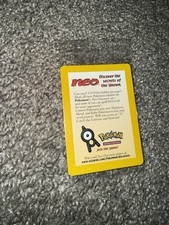 Entei Reverse Holo Black Star Promo #34 Factory Sealed Pokémon TCG 2001