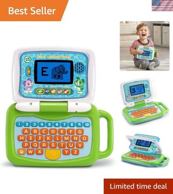 Interactive 2-in-1 LeapTop Touch in Green - Perfect Educational Toy for Toddlers