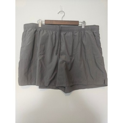 [Gorpcore] Columbia Sandy River Shorts Womens XXL Gray Nylon Hiking Outdoor 5''