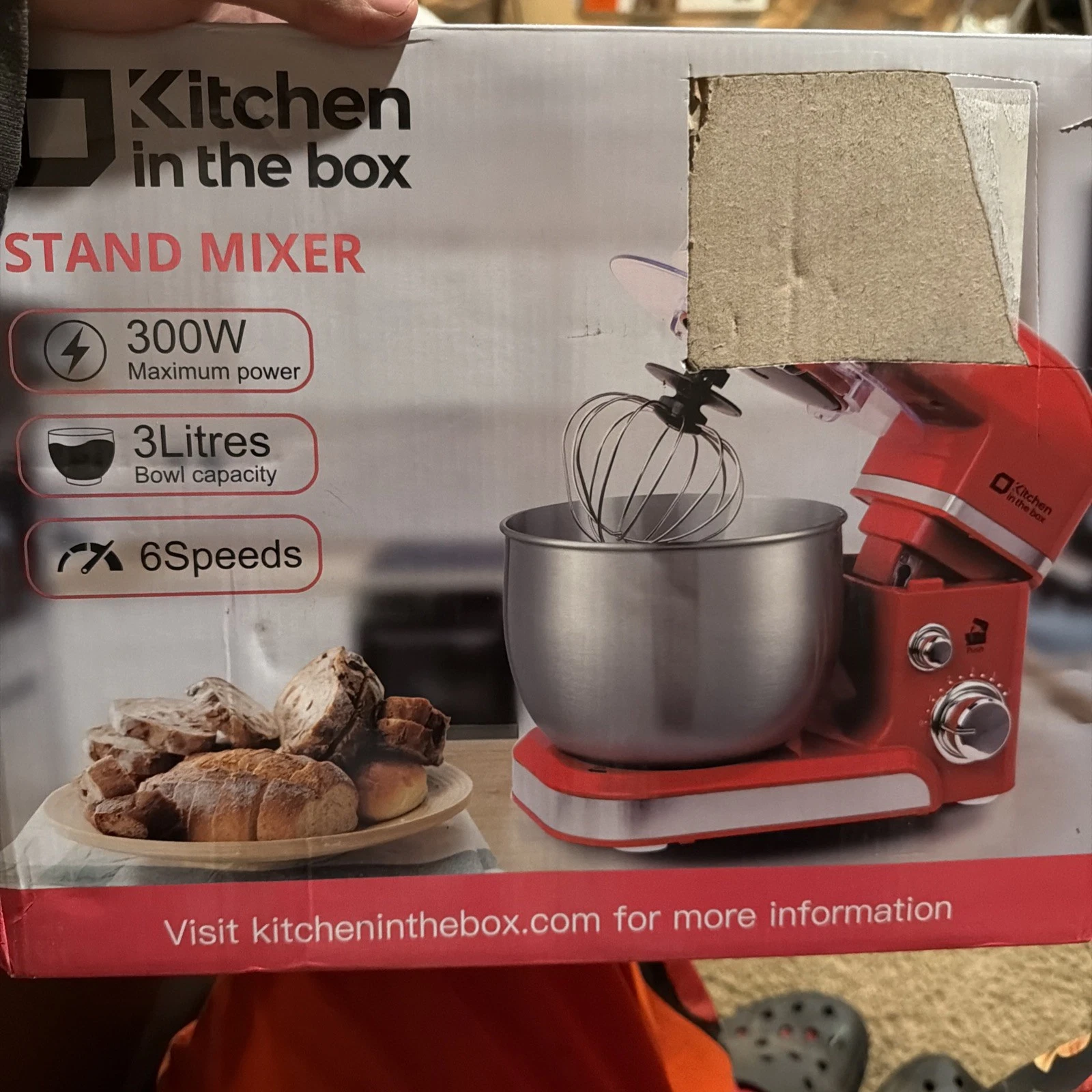 Kitchen In The Box Stand Mixer
Opens in a new window or tab