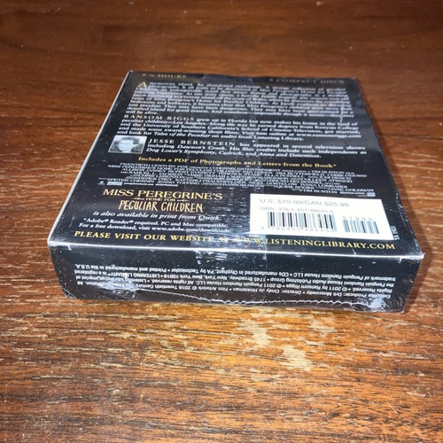 Miss Peregrine's Home for Peculiar Children NEW (Audiobook, 8 Discs) Unabridged - Foto 11 di 12