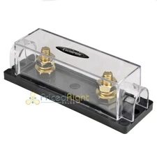 Car Audio Inline 0 Gauge ANL Fuse Holder ANL1010G Gold 0/2 Ga Fuse Holder