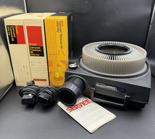 Kodak Carousel 850H Slide Projector With 3 Trays  Extras Tested Works PLS READ
