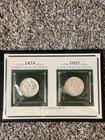 1878-S &1921-P  The First and Last Morgan Silver Dollars Set - BU