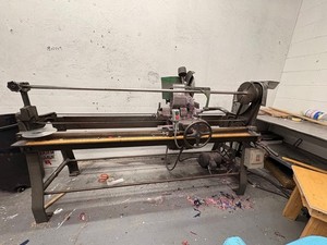 Judelshon #340 Fabric Roll Cutter Slitter Industrial Heavy Duty Machine.