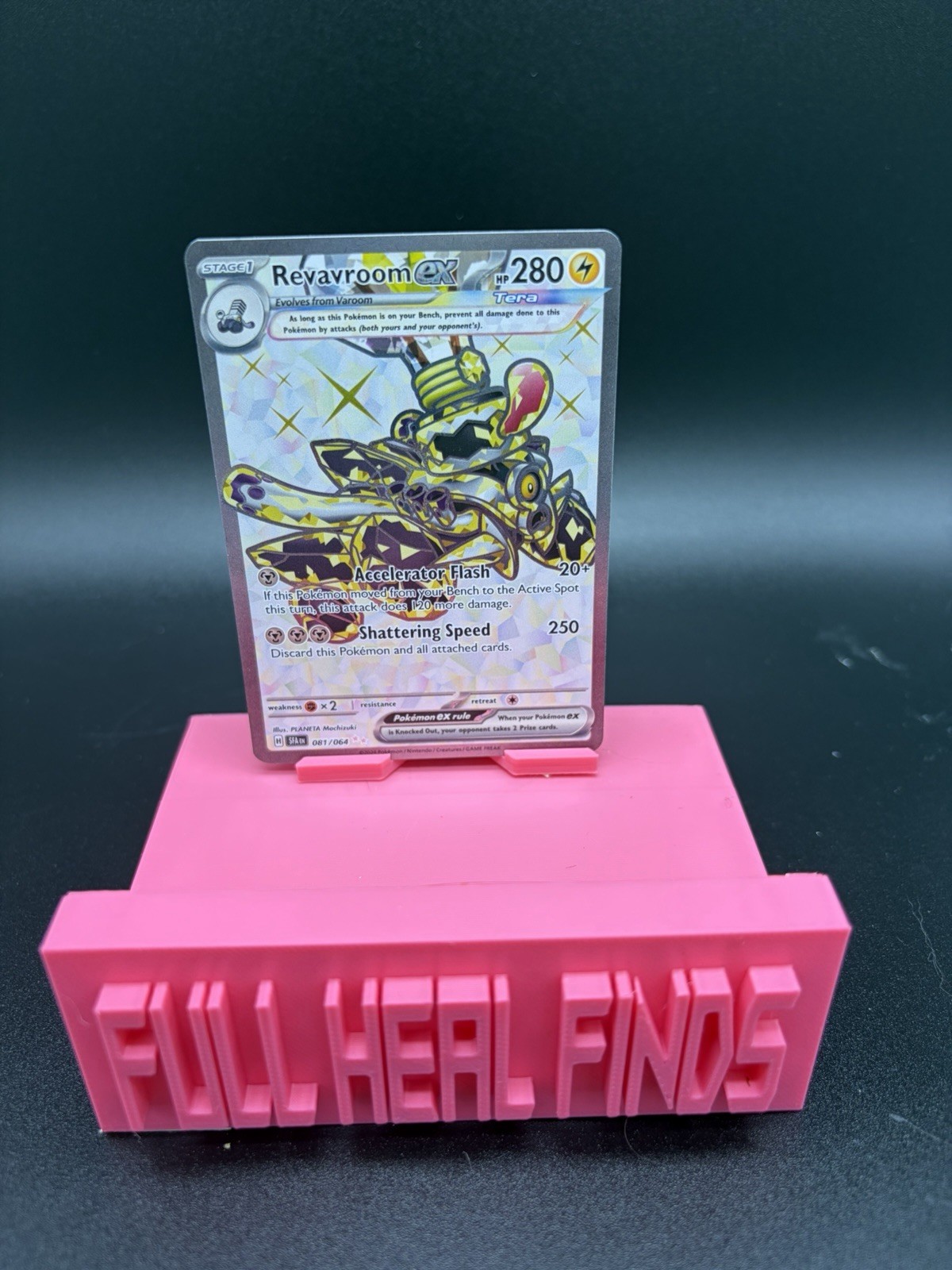 Pokémon TCG Revavroom EX Full Art 81/64 Shrouded Fable