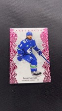 2025-26 Upper Deck Artifacts Conor Garland /35 Pink Parallel #15 Canucks 