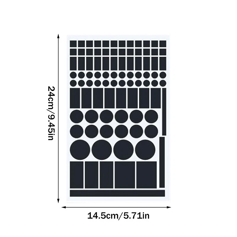 Pegatinas atenuantes de luz pegatinas de bloqueo de luz para electrónica coche LED apagón Foto 3 de 4