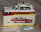 Vintage Dinky No. 267 Superior Cadillac Ambulance in Original Box - Diecast
