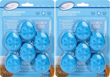 3in1 Odor Eliminator Balls, Fresh Linen, Air Freshner for Locker, Drawer, 2 Pack