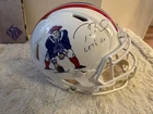 TOM BRADY SIGNED AUTHENTIC HELMET WITH INSCRIPTION FANATICS 5/12