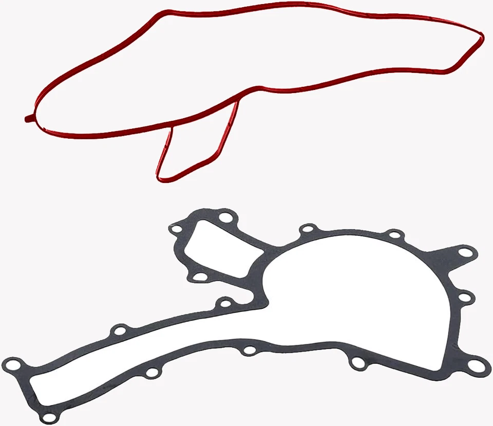 Bomba de agua con junta para 04-08 Chrysler Crossfire 00-06 Mercedes Benz S430 S500 Foto 2 de 4