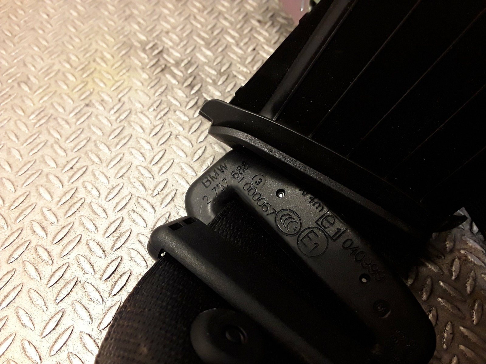 MINI R57 Seatbelt Rear Right Belt CABRIO R57 Cooper OEM 2757688 | eBay