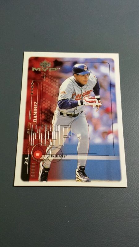 MANNY RAMIREZ 1999 UPPER DECK UD MVP CARD # 66 B5406