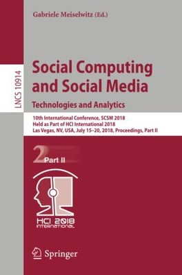 Social Computing and Social Media. Technologies and Analytics: 10th Internationa