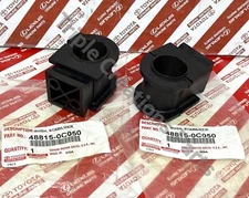 Genuine Toyota 08-21 Sequoia Tundra Front Suspension Sway Bar Bushing Set OEM