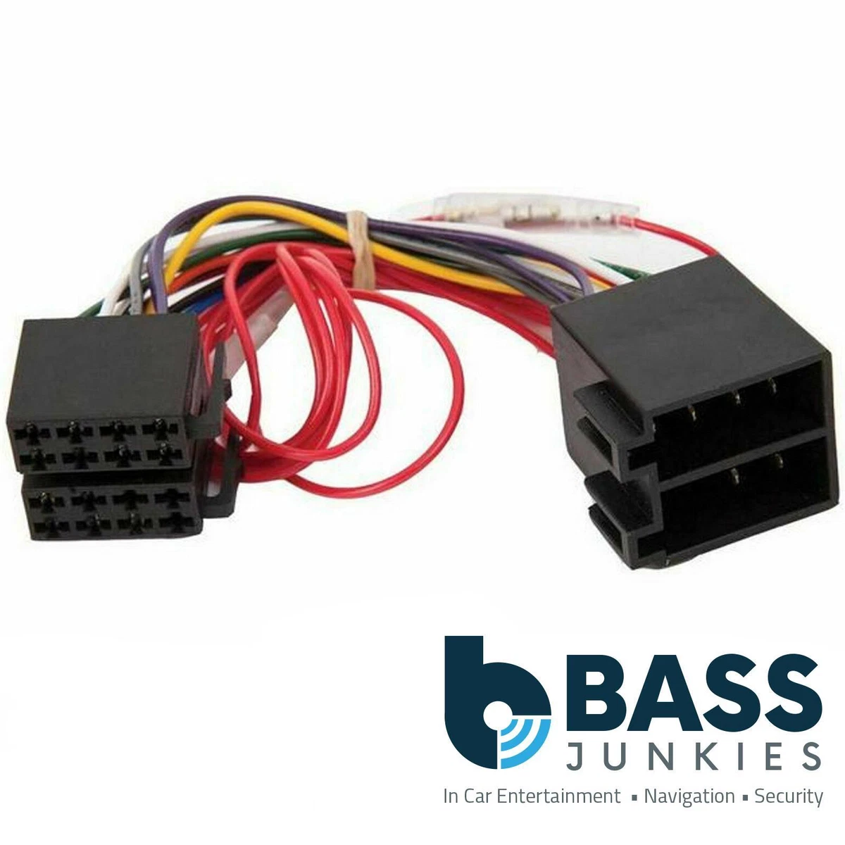 VW Volvo Mercedes Radio Installation Harness With Resistors RED WOLF Car Stereo ISO Wiring Harness With Built-in Resistors - 16 Pin Reverse Radio Connector For VW Volvo Mercedes 16 Pin Vehicle Harness - View #5