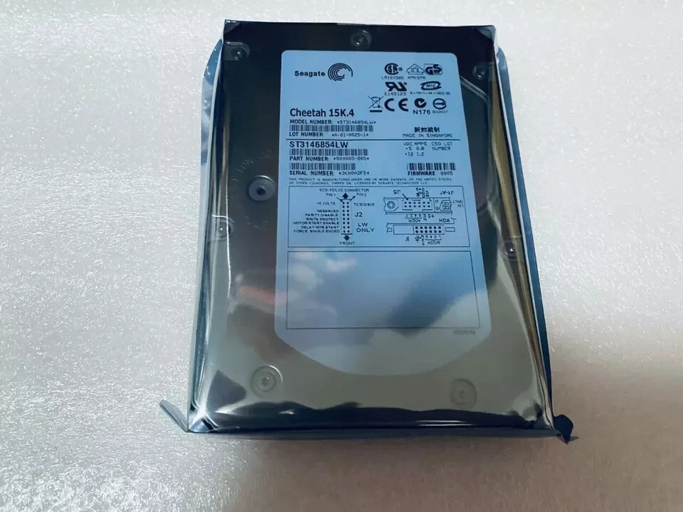 Seagate Cheetah 15K.4 146GB Internal 15000RPM 3.5" (ST3146854LW) 68PIN U320 HDD - Image 4 of 4