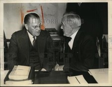 1937 Press Photo Senator Warren R. Austin and Sen. George W. Norris - nef07373
